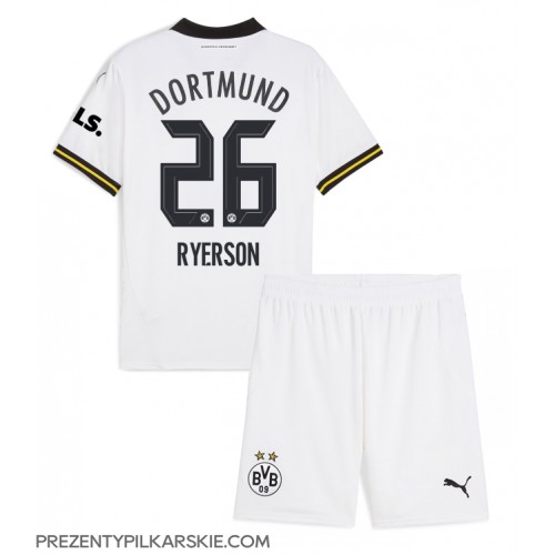 Stroje piłkarskie Borussia Dortmund Julian Ryerson #26 Koszulka Trzeciej dla dzieci 2024-25 Krótki Rękaw (+ szorty)